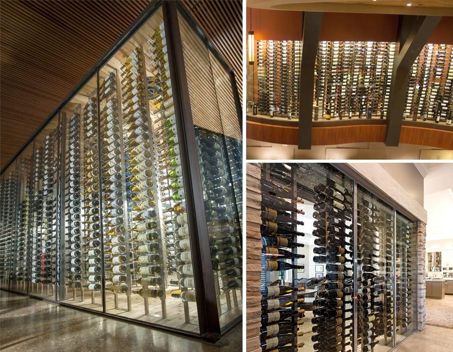 How to Build a Glass Wine Cellar - Tips from IWA Design Center