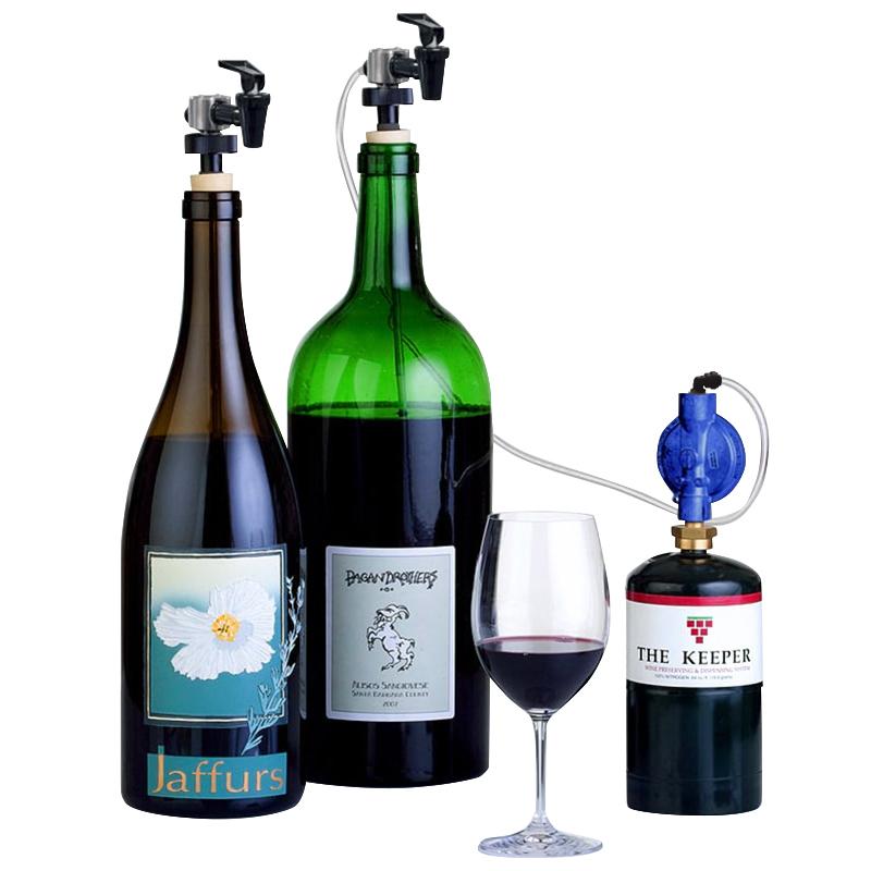 WineKeeper Nitrogen Keeper Dispenser, Large Format (7758)