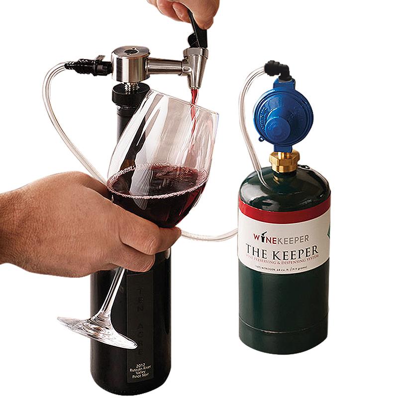 WineKeeper Deluxe Nitrogen Keeper Dispenser, 750ml (18133)