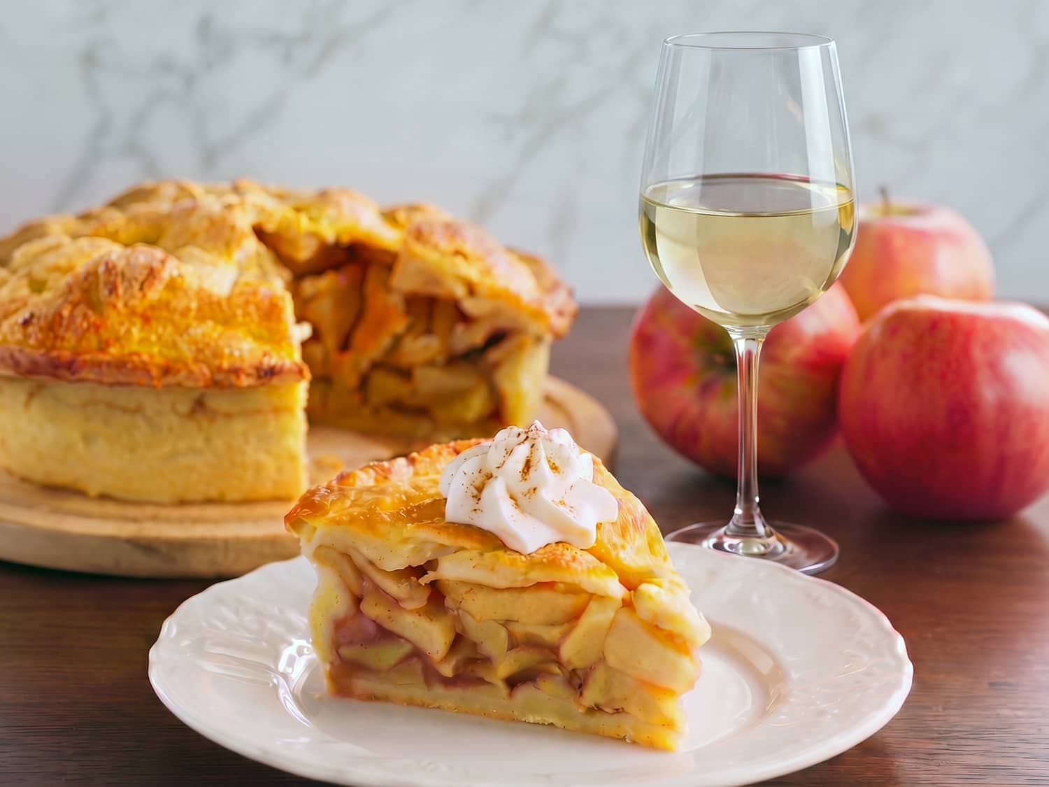 Apple Pie with Riesling