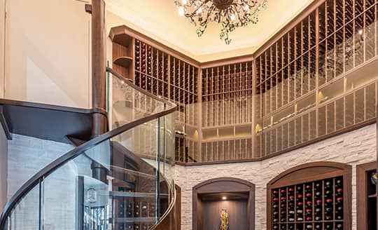 Glass Wine Cellar