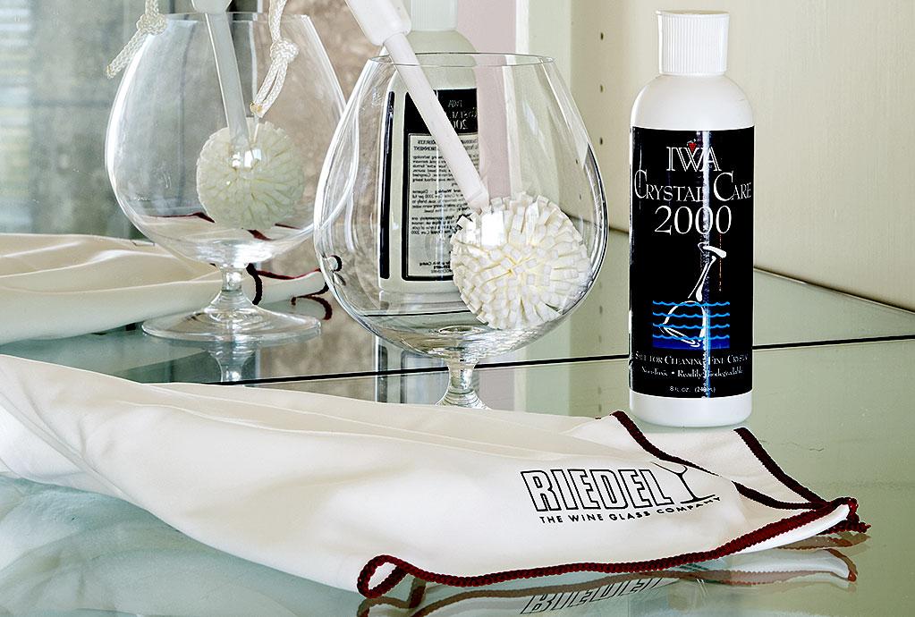 Wine Glassware Cleaning Supplies