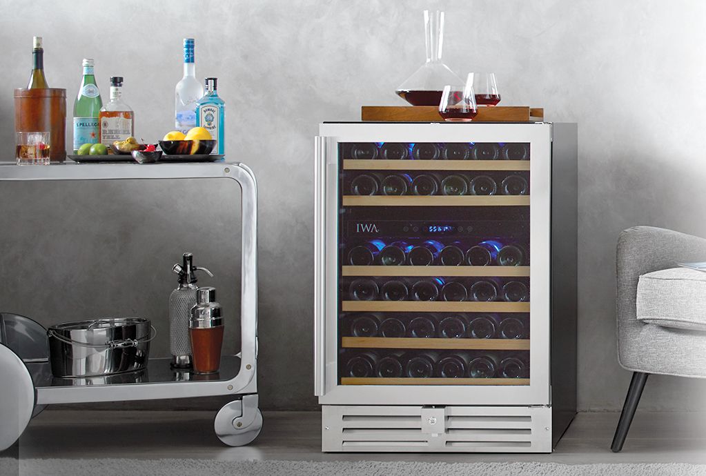 Loft wine and beverage cooler