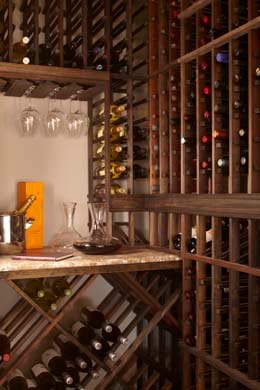 Winter Project - Wine Cellar Designs California
