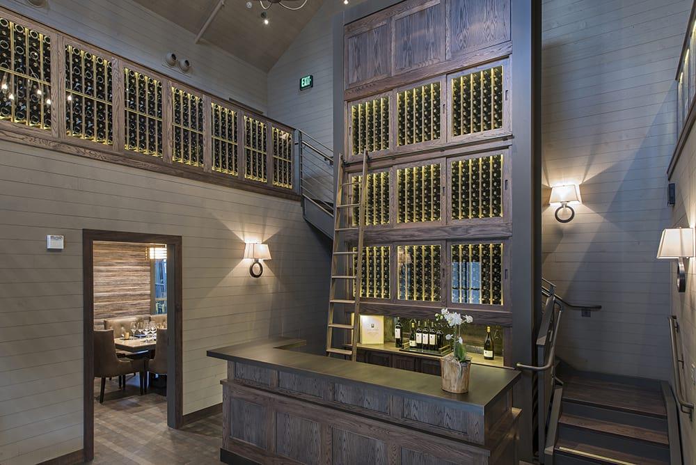 Alpha Omega Winery Custom Wine Cellar in Napa Valley