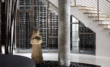 Glass Wine Cellar