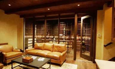 Glass Wine Cellar