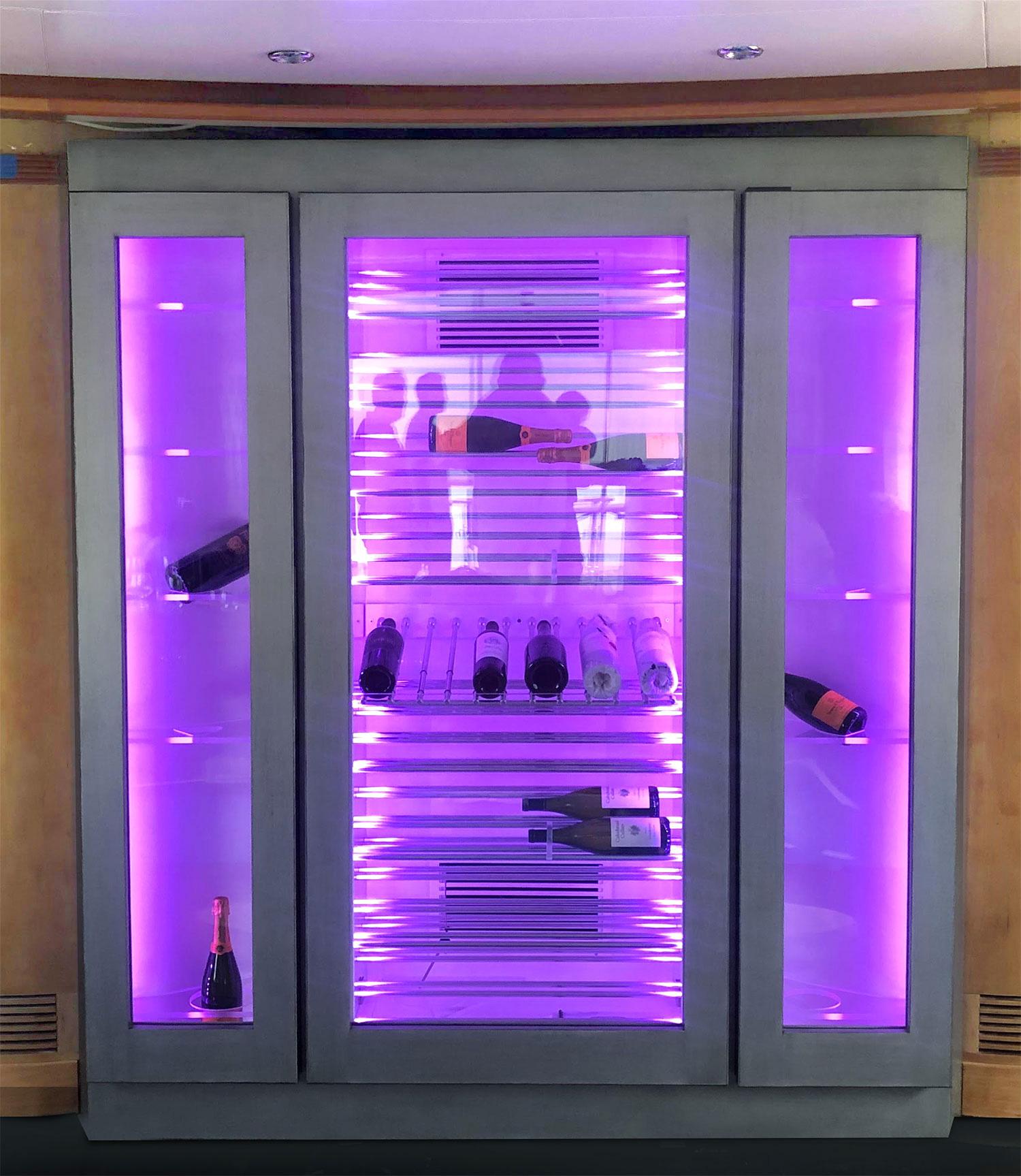 Stunning Yacht Wine Cabinet