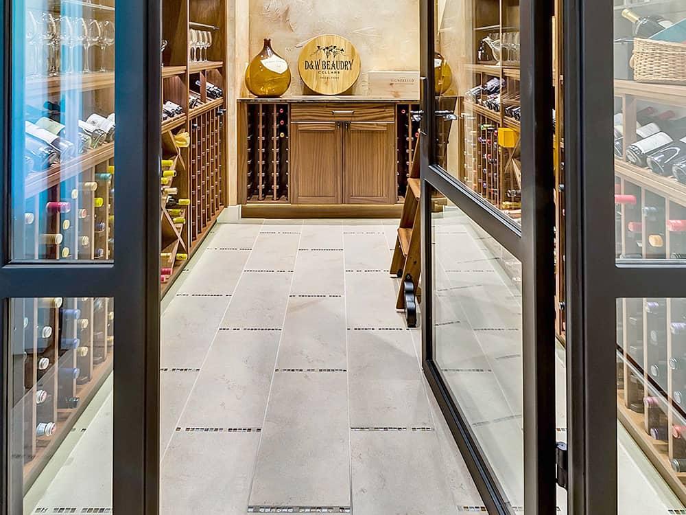 Stone Wine Cellar Flooring