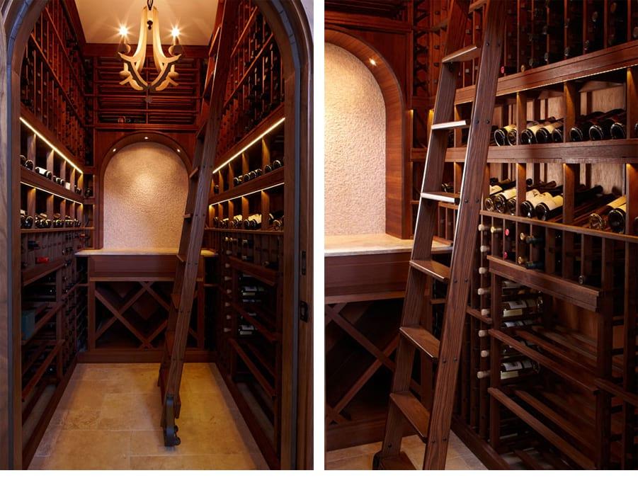 Example Custom Wine Cellar Wood Tiburon San Francisco
