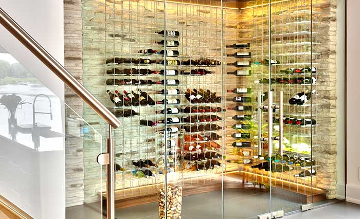 Glass Wine Cellar