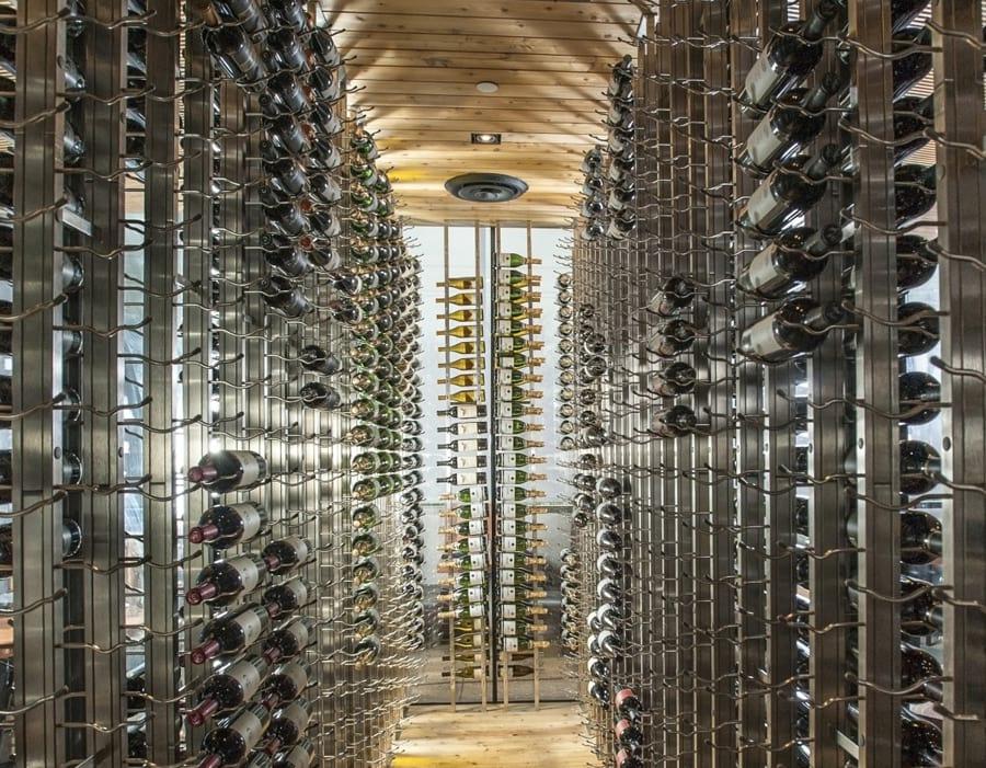 Glass Enclosed Wine Cellars Glass Doors Walls IWA