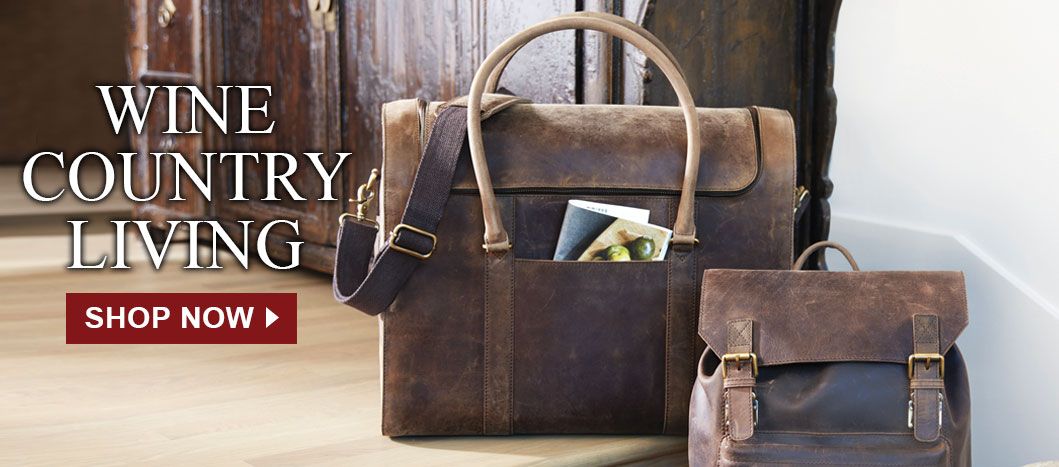 Shop Leather Wine Luggage
