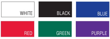 Imprint Choice of Colors