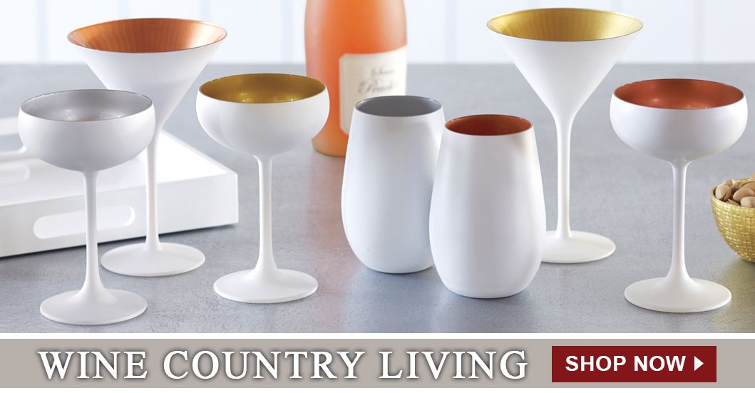 Blanc Wine & Bar Glassware