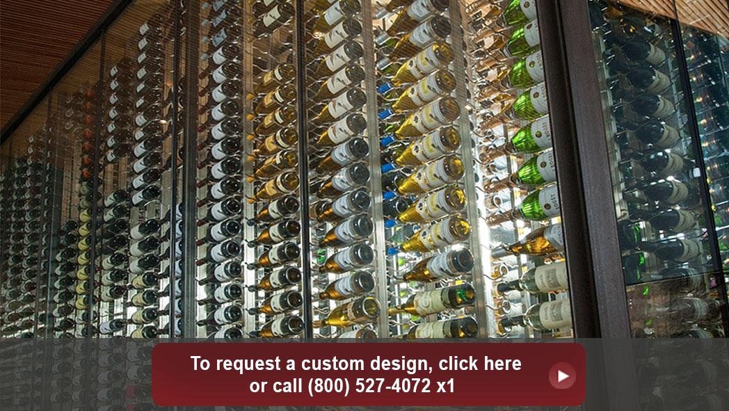 Metal Wine Racks Modern Custom Designed Cellars Iwa