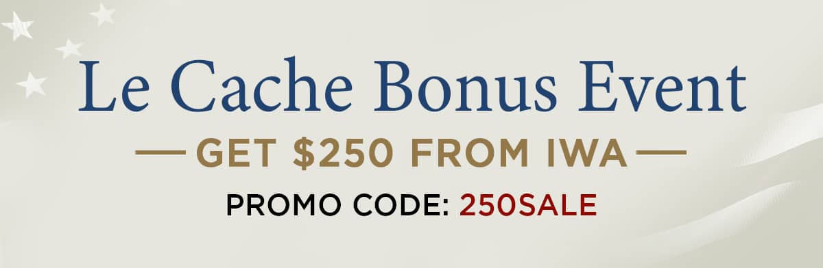 Le Cache Wine Cabinets - Get $250 from IWA - Promo Code: 250SALE