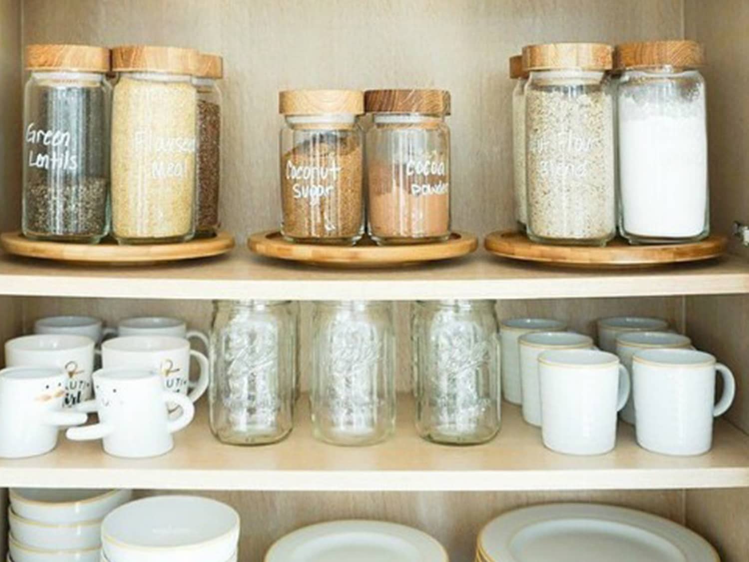 Wine Glass Writer pantry organization