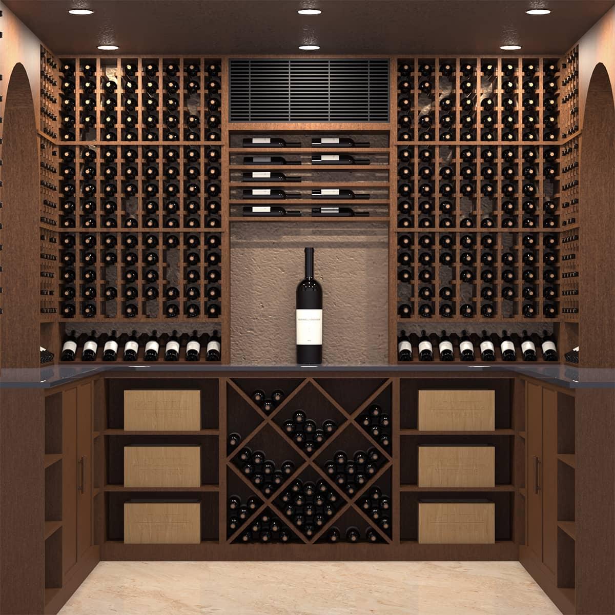 Wine cabinet cooler 2025 units