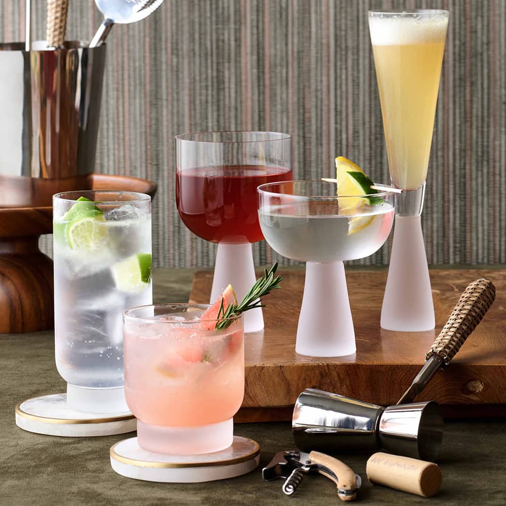 Bergen Highball Glass Set of 4 #36331 | IWA Wine