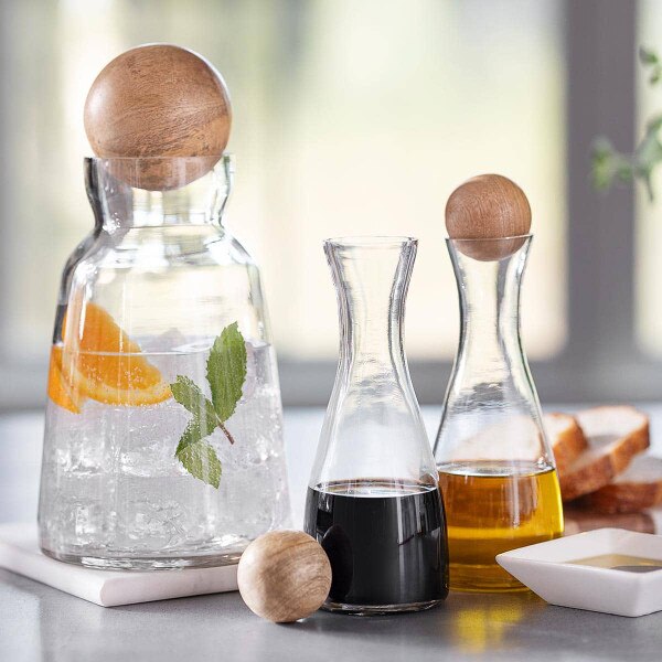 Carafe with Wood Stopper #36071