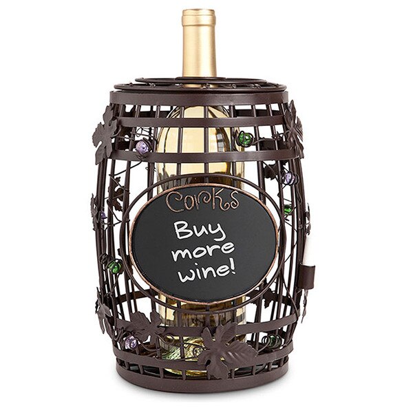 Cork Cage Chalkboard Barrel 91058 Epic Products