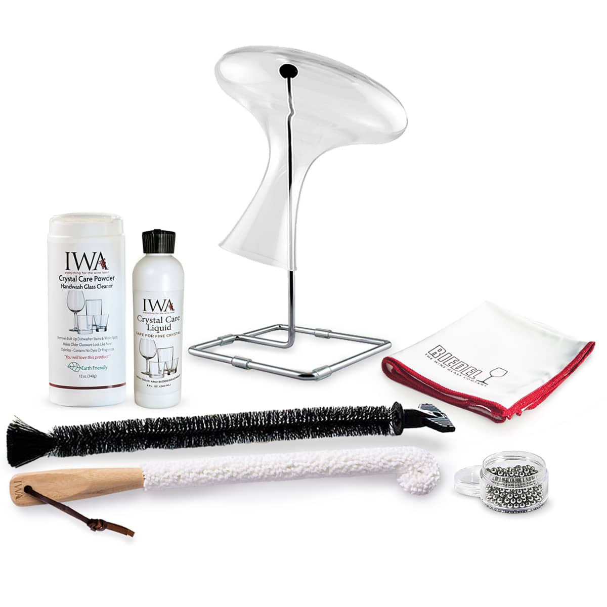 Decanter Cleaning Kit Complete 19176 IWA Wine Accessories