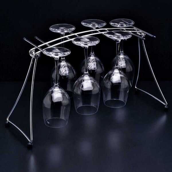 Oenophilia Folding Stemware Drying Rack #4689