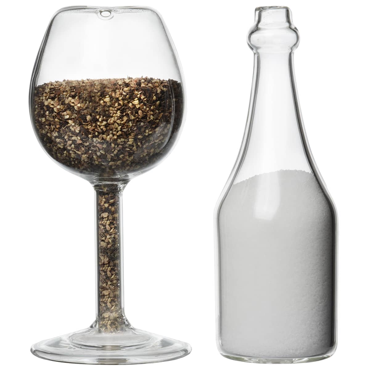 Wine salt and pepper shakers discount