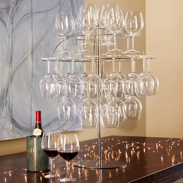 Glass Globe Display Rack 17308 IWA Wine Accessories