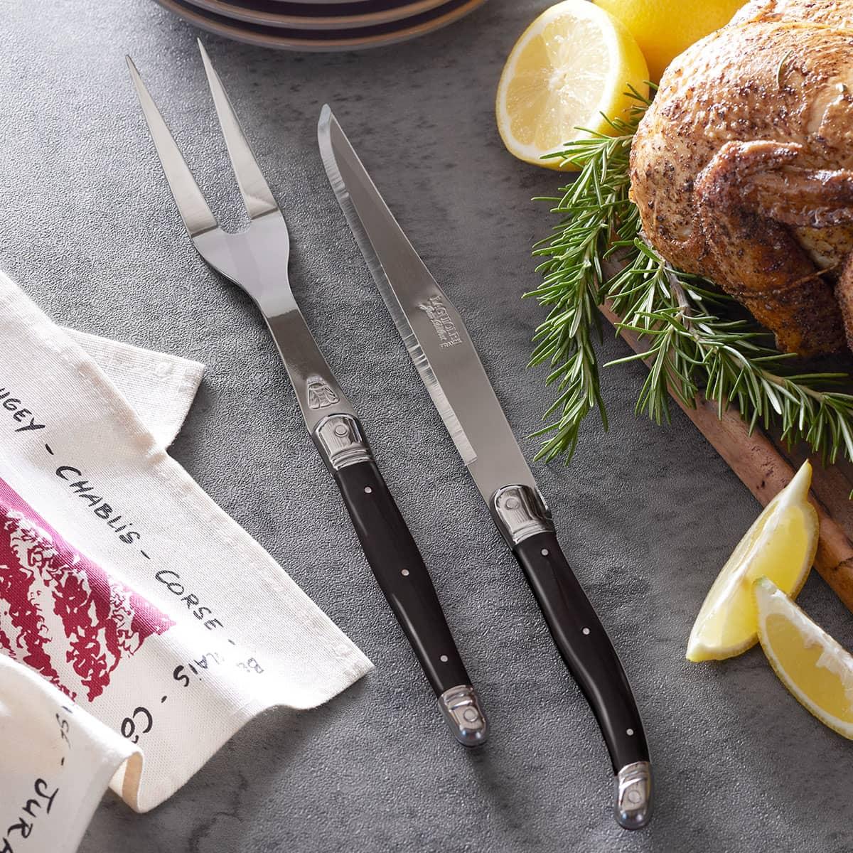 Laguiole Carving Set #25555 | IWA Wine