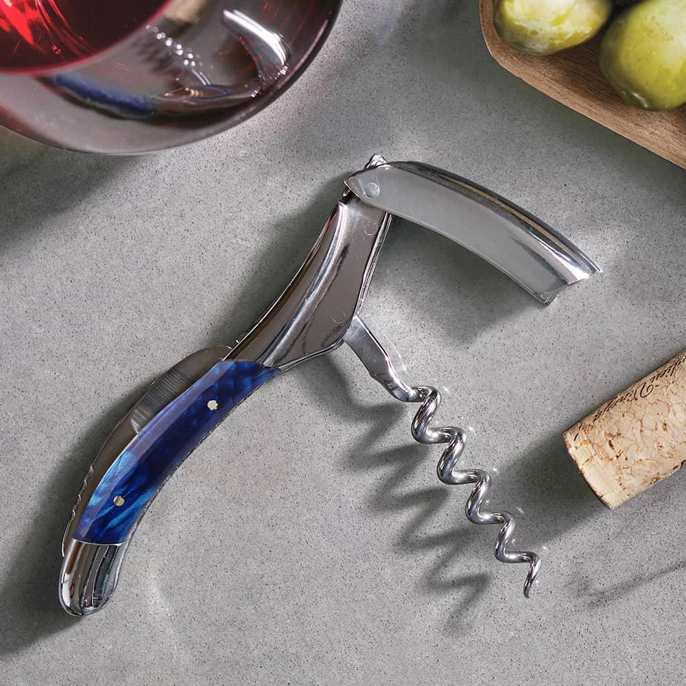Laguiole Dark Blue Juma Corkscrew #35652 | IWA Wine
