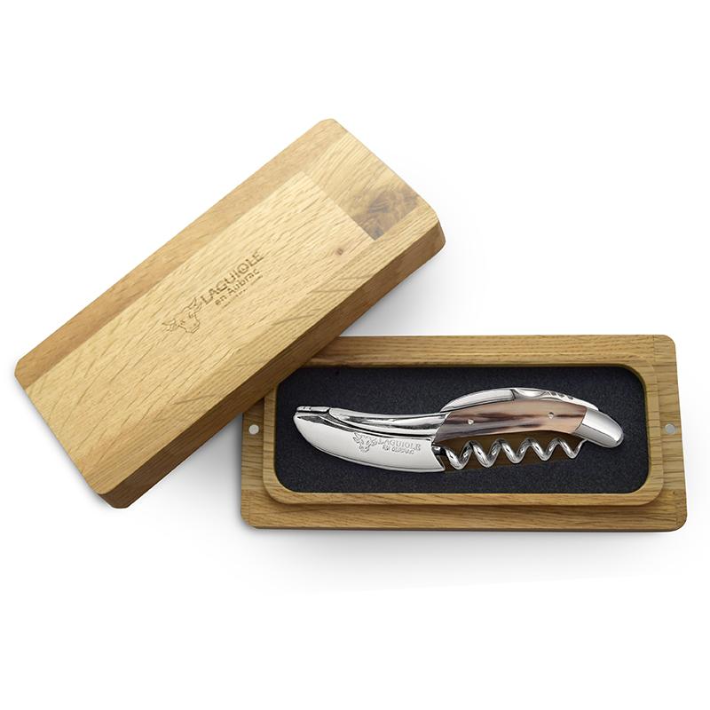 Laguiole FOIL CUTTER Corkscrew 巨人2007優勝 Laguiole Zebu Horn Corkscrew #27294 | IWA Wine