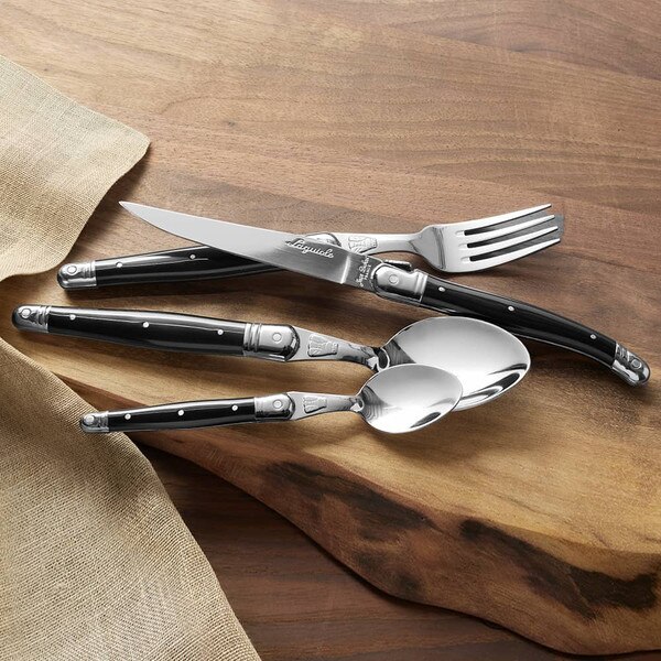 Laguiole flatware and knife