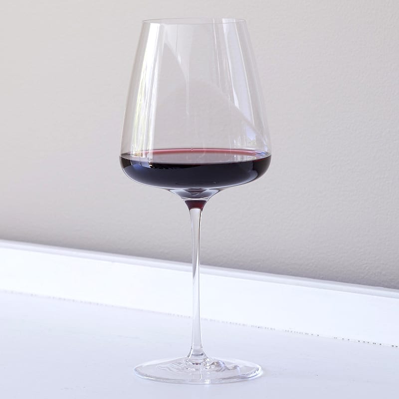 Viski Reserve Inez Crystal Bordeaux Wine Glasses - European