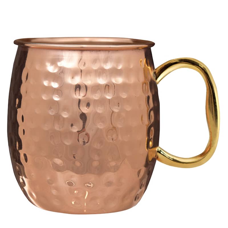 Mule Copper Mugs Hammered Set of 2 #27264