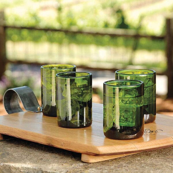 Recycled Wine Bottle Tumblers #5204