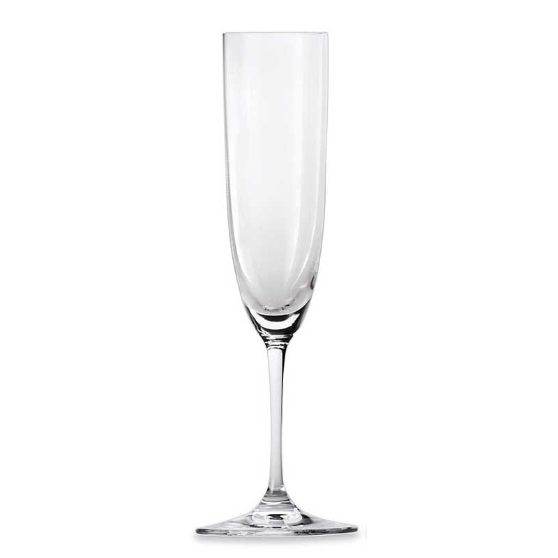 Riedel Vinum Crystal Champagne Flute, Set of 6: Wine Glasses: Champagne  Glasses