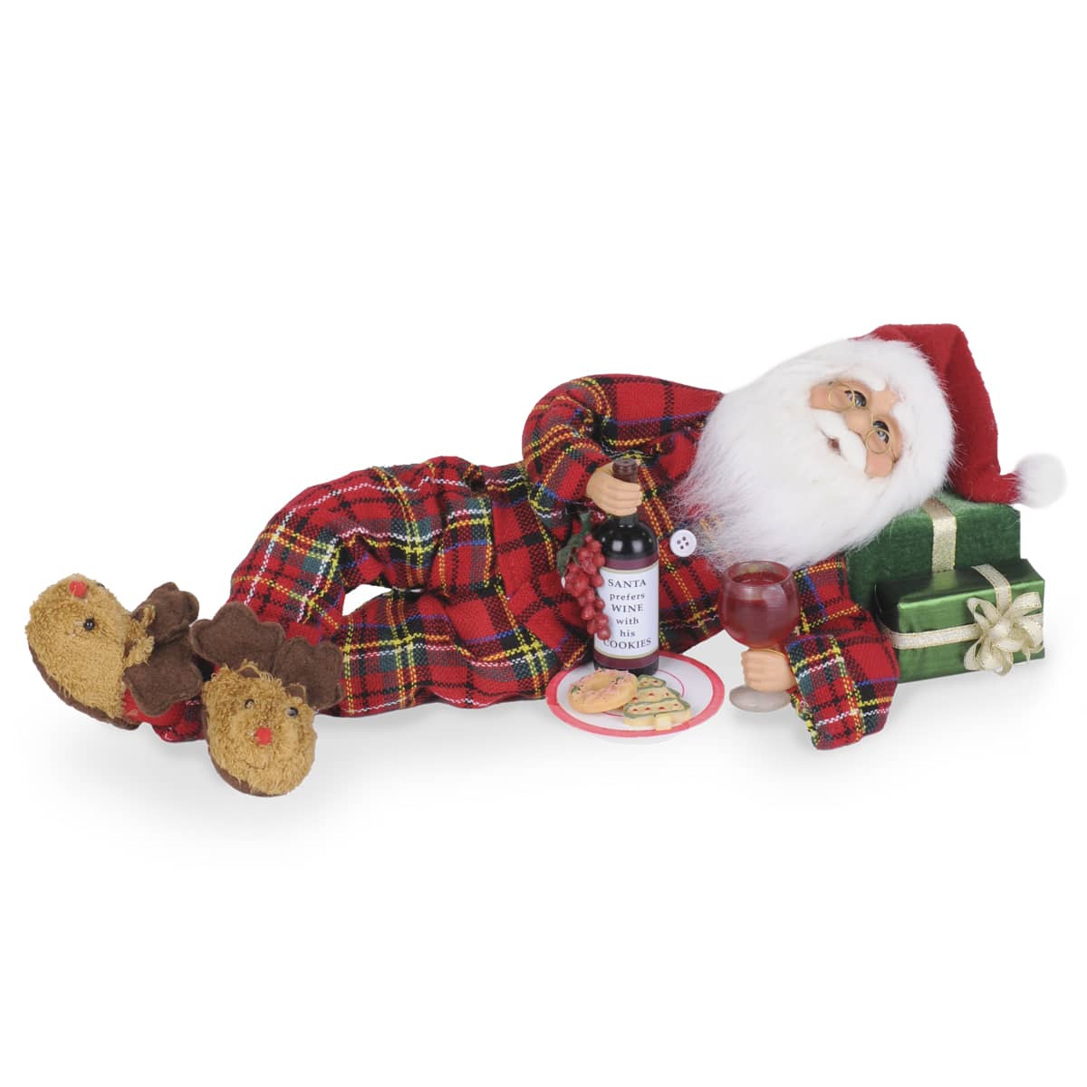 Santa Collectible Cookies #25637 | IWA Wine