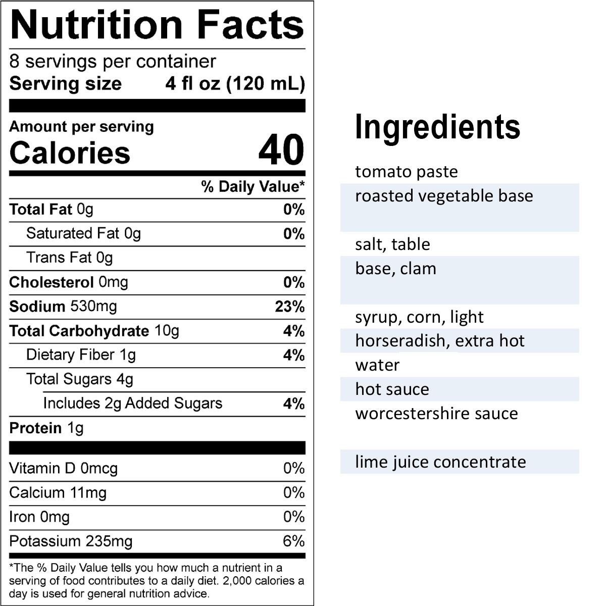 Ship Faced Bloody Mary Mix #35608 Bloody Mary accessories | IWA Wine