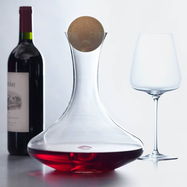 Spiegelau European Crystal Wine Decanter with Lid