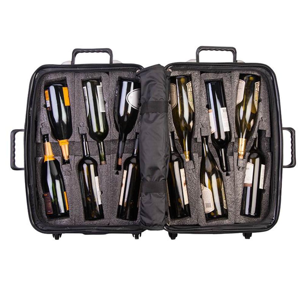 VinGarde Valise Personalized Wine Luggage #31301 | IWA Wine