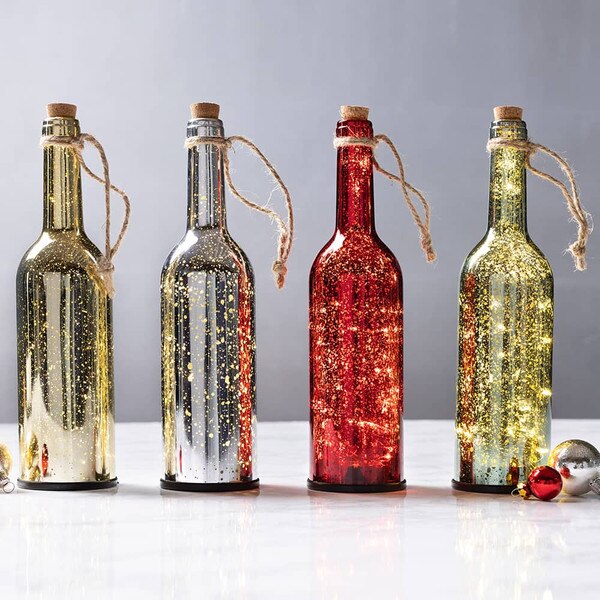 LED Wine Bottle Lamp Set