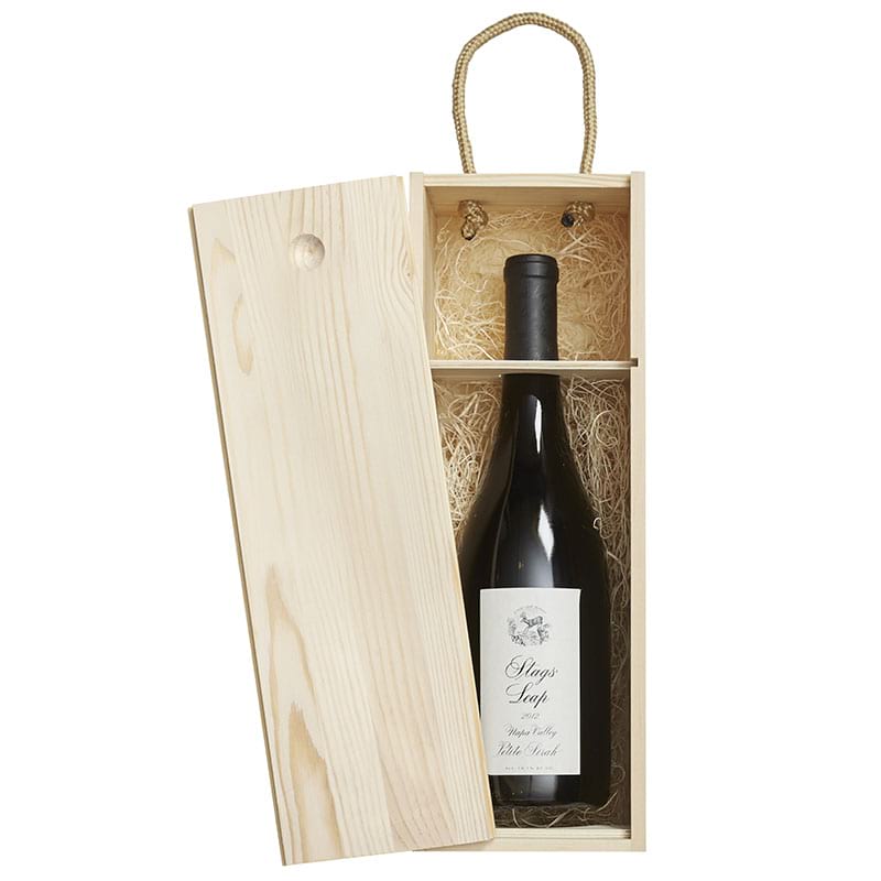Pine Wood Box #25625 | IWA Wine