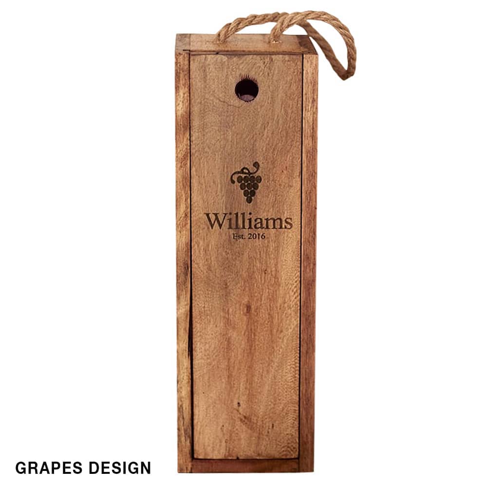 Plain Wine Gift Set - Relic Wood