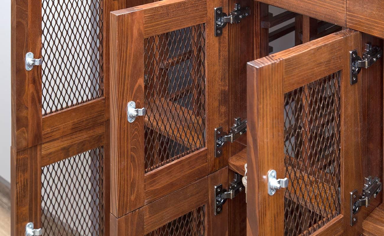 Wood Wine Lockers