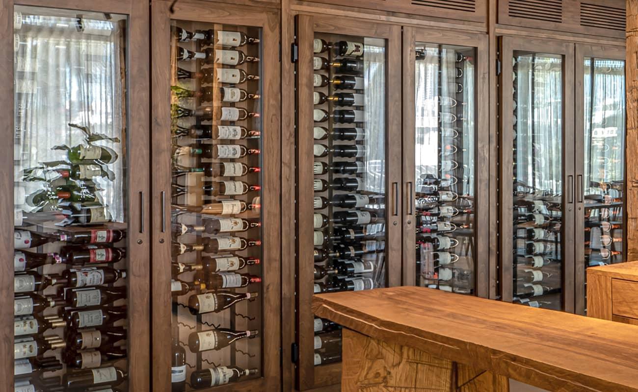 Custom Wine Cabinets