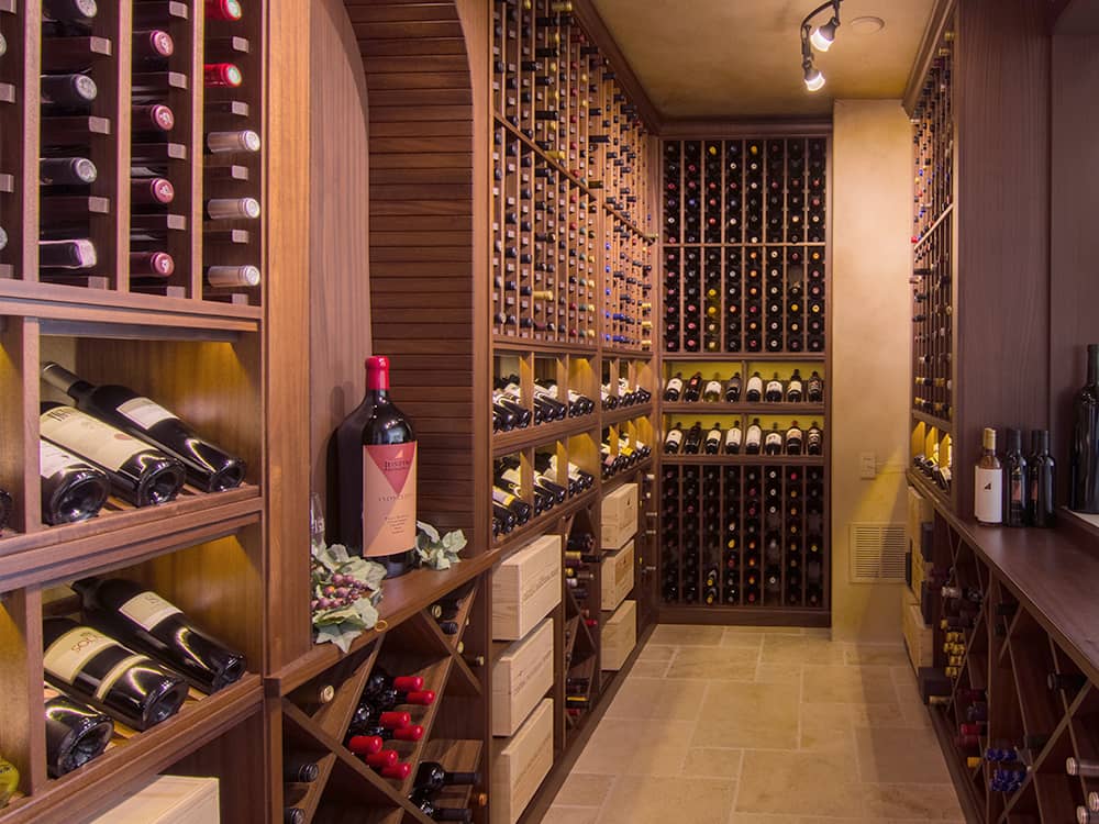Traditional Custom Wine Cellar in Newport Coast, CA