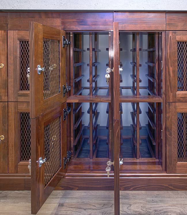 High Rise Wine Lockers - Phoenix, AZ.