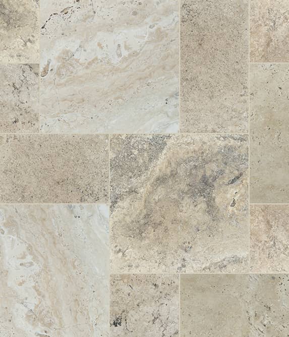 Warm stone blocks in a grid pattern